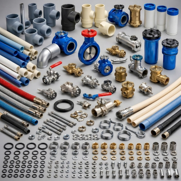 plumbing and industrial piping components